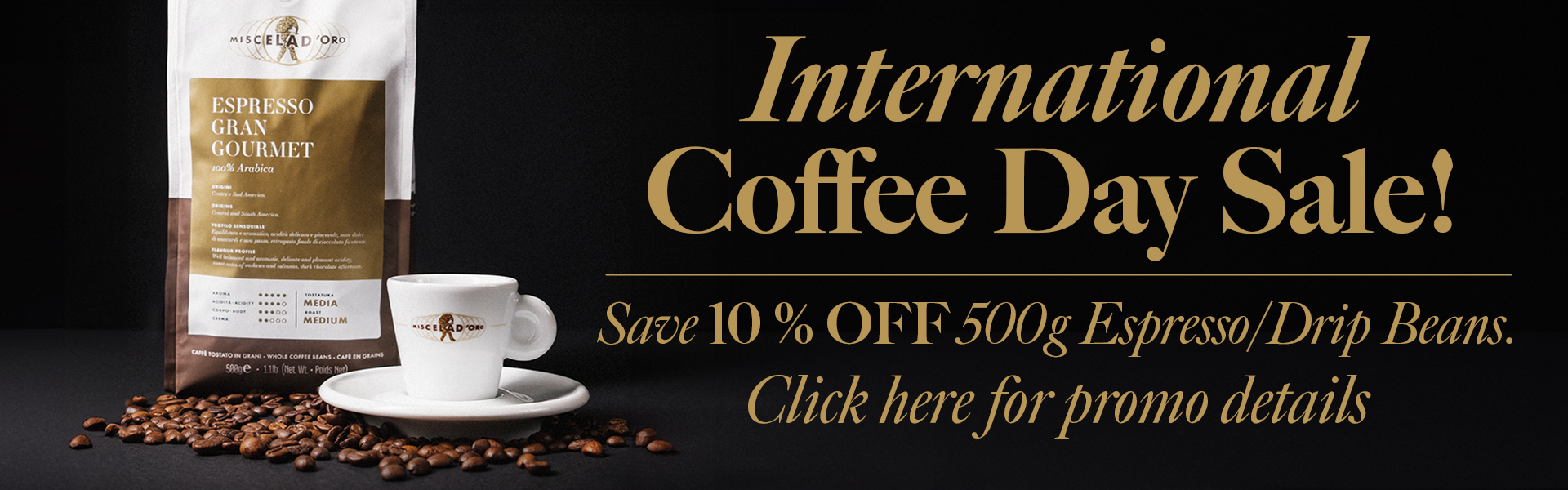 International Coffee Day Sale!