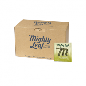 Image of item: Mighty Leaf White Orchard Tea Bags [100/case]