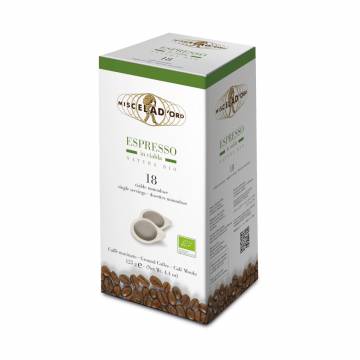Image of item: Espresso in Cialda Natura Organic ESE Pods [18/box]