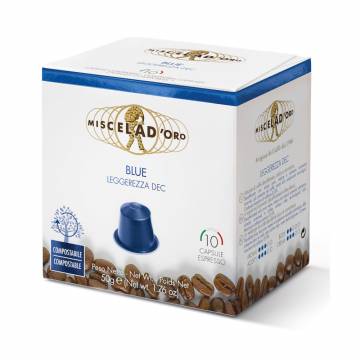 Image of item: BLUE Decaf Nespresso Compatible Pods [10/box] - Best Before 5/3/24