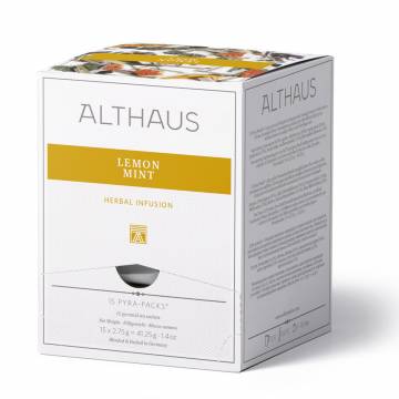 Image of item: Althaus Lemon Mint Tea Bags [15/box]
