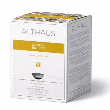 Image of item: Althaus Ginger Breeze Tea Bags [15/box]