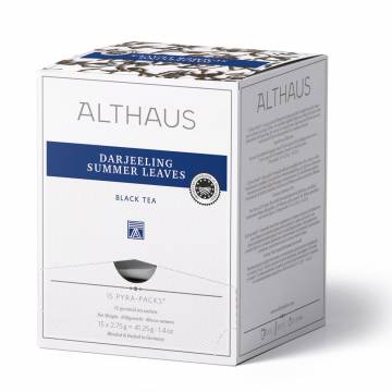 Image of item: Althaus Darjeeling Summer Leaves Tea Bags [15/box]
