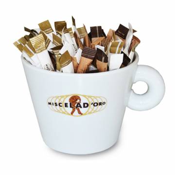 Miscela d'Oro Espresso Cup & Saucer - 2 fl oz - 1st-line Equipment
