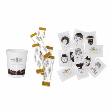 Image of item: Miscela d'Oro Espresso Supplies Kit (150 pcs, compostable)